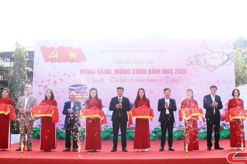 Triển lãm sách, báo 'Mừng Đảng, mừng Xuân' Bính Ngọ 2026