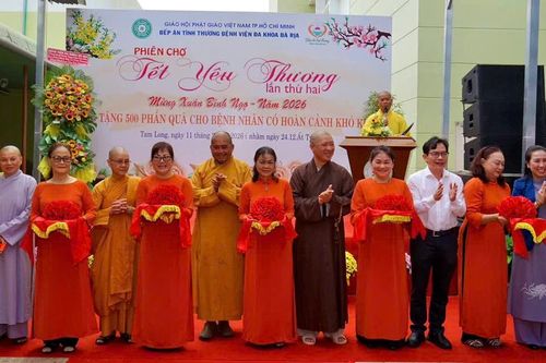 Các đơn vị và tự viện tổ chức các hoạt động từ thiện giúp người nghèo, bệnh nhân đón Tết cổ truyền