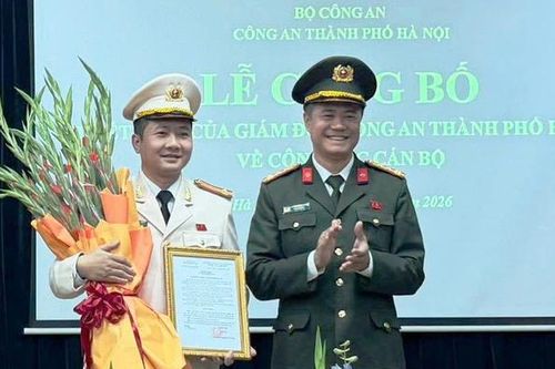 Trung tá Chu Quốc Dũng giữ chức Trưởng Ban Biên tập An ninh Thủ đô