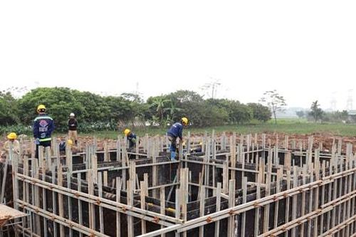 Cận cảnh công trường đại dự án Khu đô thị thể thao Olympic