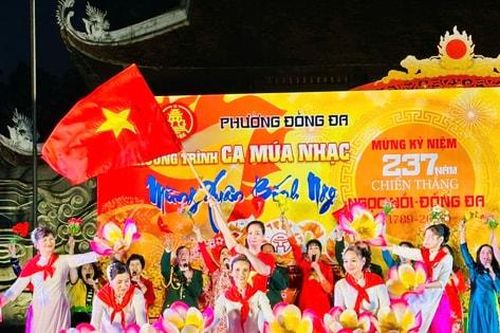 Chương trình nghệ thuật kỷ niệm 237 năm Chiến thắng Ngọc Hồi - Đống Đa