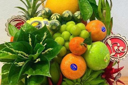 Mâm ngũ quả online 'cháy đơn' những ngày cuối năm