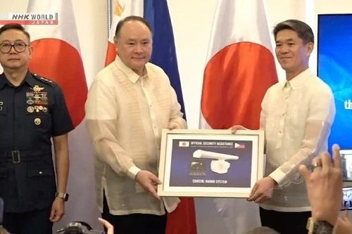Philippines tiếp nhận 5 hệ thống radar giám sát ven biển