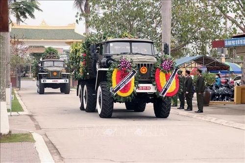 Tổ chức trọng thể Lễ tang nguyên Phó Chủ tịch Hội đồng Bộ trưởng Đoàn Duy Thành