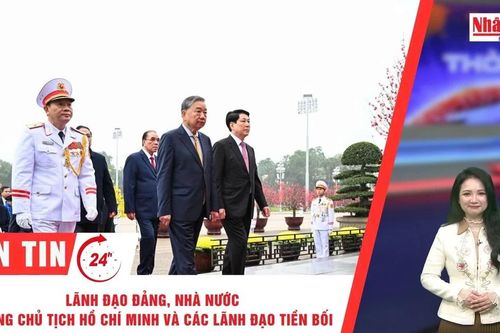 Thời sự 24h ngày 13/2/2026: Lãnh đạo Đảng, Nhà nước viếng Chủ tịch Hồ Chí Minh và các lãnh đạo tiền bối