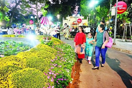 Khai mạc Hội hoa Xuân TPHCM 2026