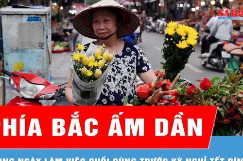 Thời tiết ngày làm việc cuối cùng trước kỳ nghỉ Tết Bính Ngọ