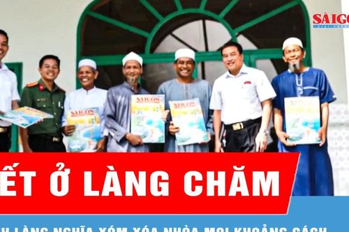 Mùa xuân đặc biệt của làng Chăm ở xã Minh Thạnh