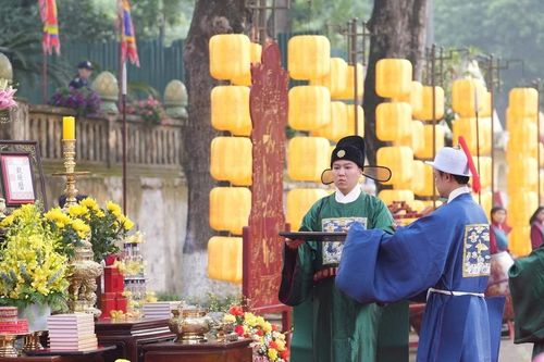 Tái hiện nghi lễ Tết cổ truyền: Đánh thức mạch nguồn văn hiến Thăng Long