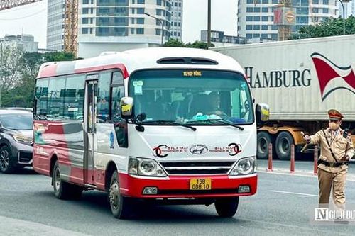 Hà Nội: Cận Tết, loạt xe khách vi phạm bị xử phạt