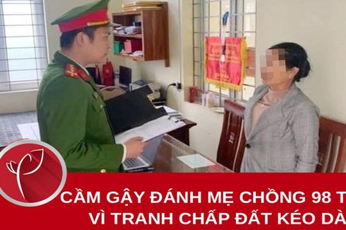 Con dâu cầm gậy đánh mẹ chồng 98 tuổi vì tranh chấp đất kéo dài