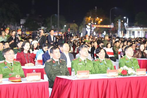 Chương trình nghệ thuật 'Mừng Đảng, mừng Xuân - Mừng Tân Yên đổi mới - Vì cộng đồng không ma túy'