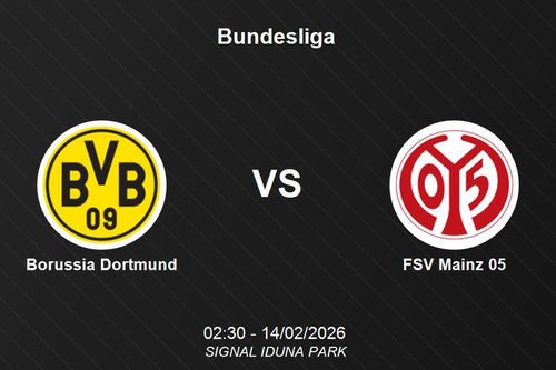 Nhận định Borussia Dortmund vs FSV Mainz 05 - Bundesliga