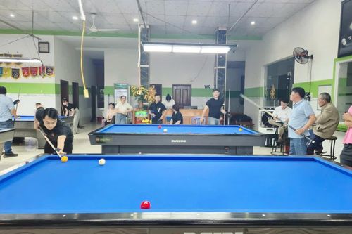 23 cơ thủ tranh tài Giải billiards phường Bắc Cam Ranh lần thứ I