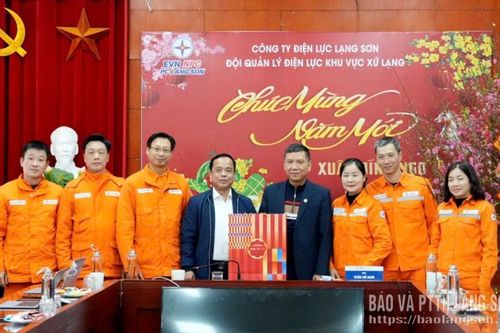Kiểm tra và chúc tết các đơn vị điện lực: Đảm bảo cấp điện ổn định dịp Tết Nguyên đán