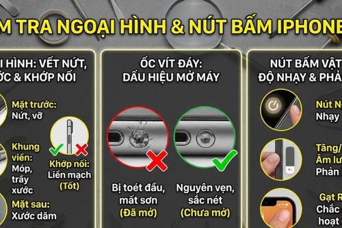 Mẹo kiểm tra iPhone cũ chuyên nghiệp giúp tránh mua nhầm hàng dựng và iCloud ẩn