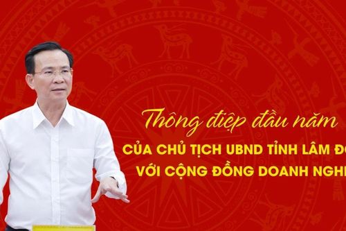 Thông điệp đầu năm của Chủ tịch UBND tỉnh Lâm Đồng với cộng đồng doanh nghiệp
