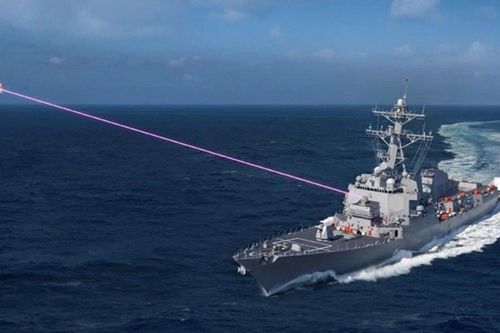 Hải quân Mỹ phát triển tàu chiến Trump-class trang bị vũ khí laser năng lượng cao