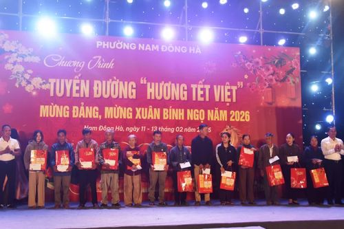 Phường Nam Đông Hà: Bế mạc chương trình tuyến đường 'Hương Tết Việt'