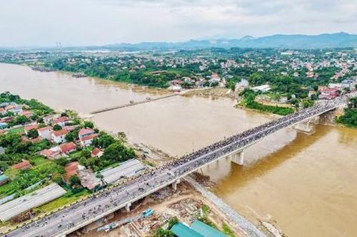 Kết thúc tình huống khẩn cấp về thiên tai đối với cầu Phong Châu, Phú Thọ