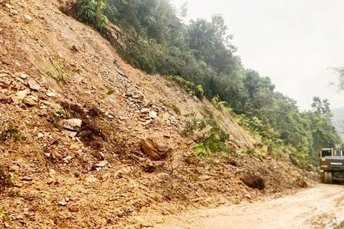 Kết thúc tình huống khẩn cấp về thiên tai trên QL3 Thái Nguyên