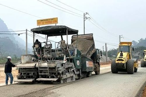 Tuyên Quang: Tăng tốc thi công đường cách mạng Tân Trào - Trung Yên, hoàn thành trước 19/5