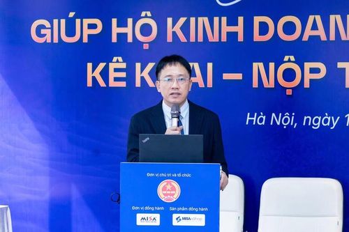 Cục Thuế 'cầm tay chỉ việc' hộ kinh doanh quy trình kê khai