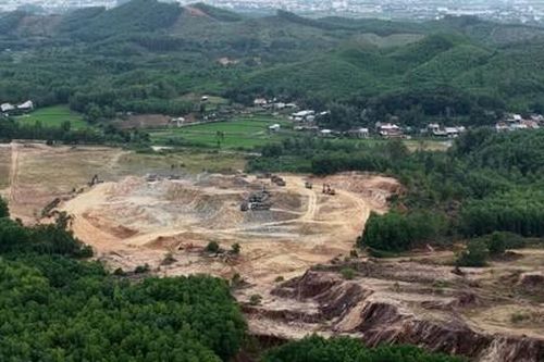 Phát hiện doanh nghiệp khai thác khoáng sản trái quy định với số lượng đặc biệt lớn