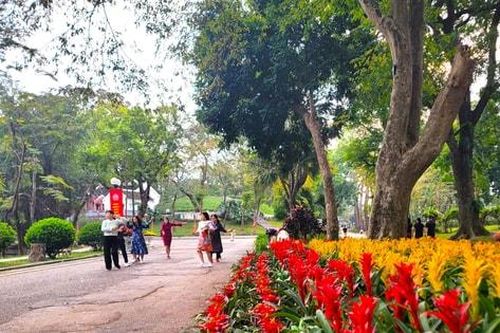 Ba Đình: Công viên, vườn hoa xanh - sạch - đẹp phục vụ nhân dân đón Tết
