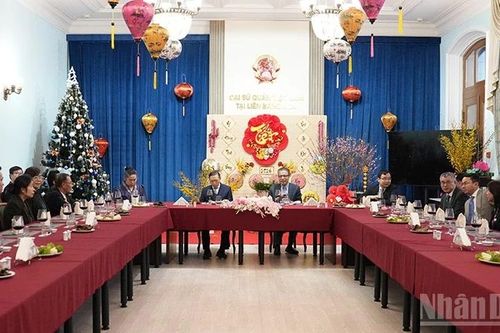 Thắm tình Việt-Lào tại thủ đô Moskva, Liên bang Nga