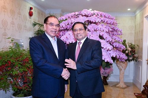 Thủ tướng Phạm Minh Chính thăm, chúc Tết nguyên lãnh đạo Đảng, Nhà nước và dâng hương các lãnh đạo tiền bối