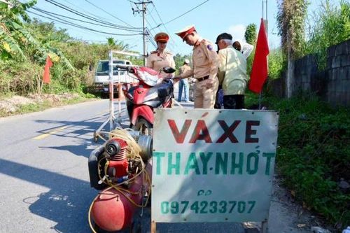 Điểm dừng chân nghĩa tình của Cảnh sát giao thông Đà Nẵng