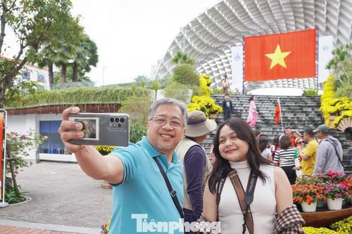 Phố phường Đà Nẵng 'khoác áo mới' đón Tết