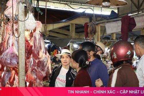Thị trường Hà Tĩnh ngày 27 Tết: Thịt bò, hải sản tăng giá, rau xanh dồi dào