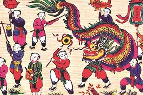 Hồn dân tộc trong nhịp màu tranh Tết