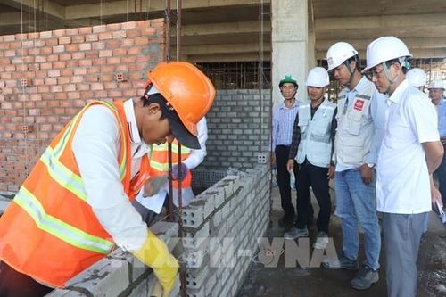 Cà Mau thi công xuyên Tết trên công trường Bệnh viện đa khoa 1.200 giường