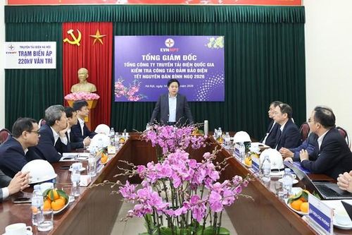 Tập trung cao độ đảm bảo truyền tải điện an toàn, liên tục, ổn định dịp Tết Nguyên đán