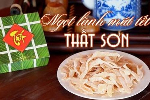 Ngọt lành mứt tết Thất Sơn