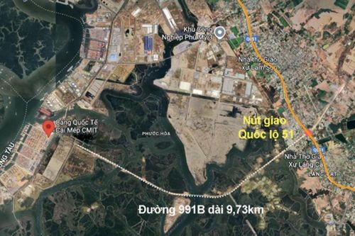 Tuyến đường 4.000 tỷ nối cảng Cái Mép lùi tiến độ thông xe đến cuối năm 2026