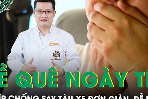 Bí kíp chống say tàu xe khi về quê ăn Tết