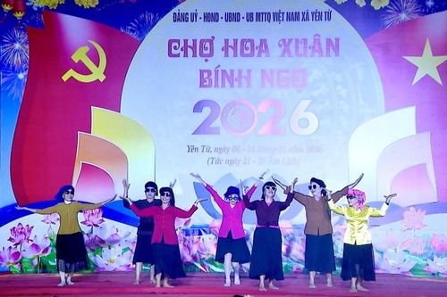 Rộn ràng không gian văn hóa đón Tết Bính Ngọ tại Yên Từ