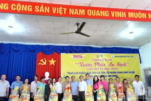 Ấm tình 'Xuân phúc-An sinh': Doanh nghiệp Cà Mau cùng báo chí chung tay để không ai bị bỏ lại phía sau