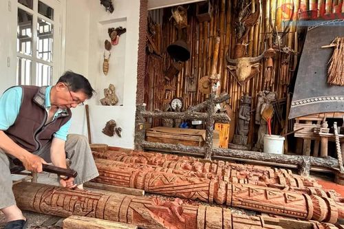 Thổi hồn ngựa gỗ Tây Nguyên