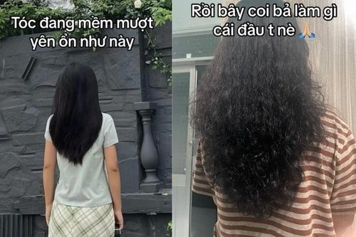 Làm tóc đón Tết, cô gái 'mếu máo' vì thành quả không như ý