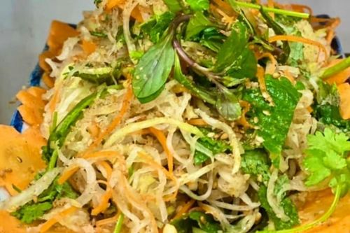 Cách làm nộm su hào cà rốt chua ngọt giải ngấy