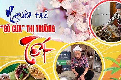Người trẻ 'gõ cửa' thị trường Tết