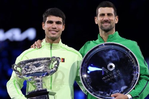 Carlos Alcaraz đánh bại Djokovic, hoàn tất Career Grand Slam tại Australian Open 2026