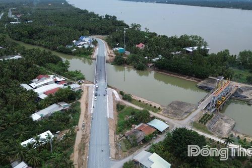 Đồng Tháp: Mặn đã xâm nhập đến cầu Trường Chính trị