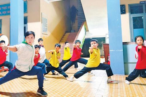 Bóng ngựa trong đường quyền đất Võ