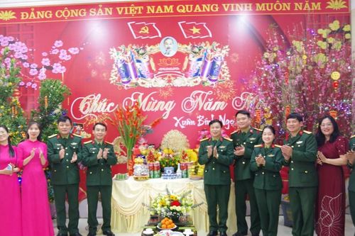 Bộ CHQS tỉnh tổ chức Hội thi gói, nấu bánh chưng